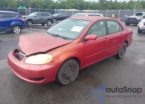 2005 Toyota Corolla Le z USA, uszkodzony, nr VIN JTDBR32E652064743